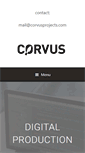 Mobile Screenshot of corvusprojects.com